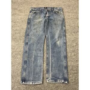 Vtg Wrangler Jeans 47MWZ Regular Fit Cowboy Denim 36x30 Grunge Y2K 90s Street